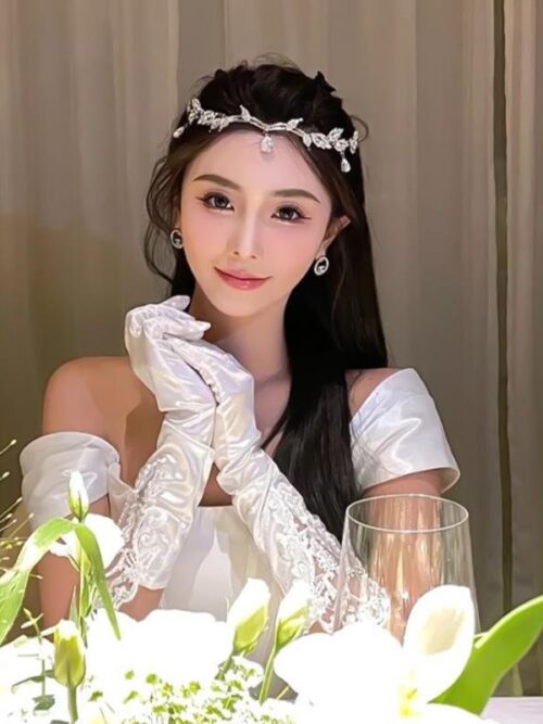 Water Drop Crown Forehead Ornament